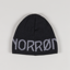 Norrona Mid MerinoULL Logo Beanie Caviar Melange
