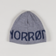 Norrona Mid MerinoULL Logo Beanie Grey Melange