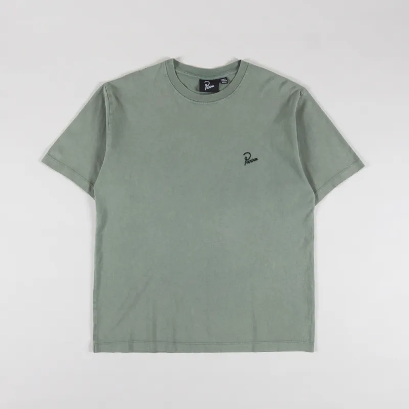 By Parra Signature T Shirt Sage Green