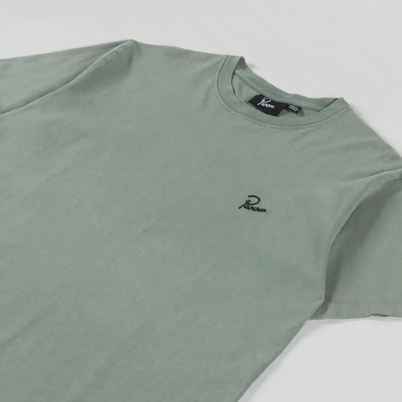 By Parra Signature T Shirt Sage Green-1