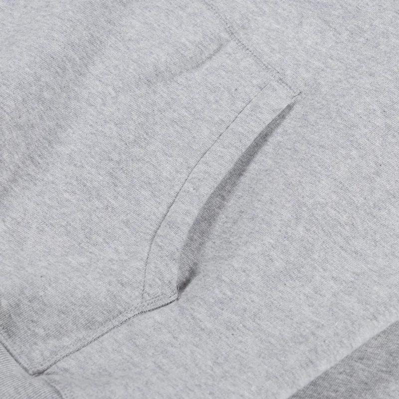 By Parra Blob Logo Hooded Sweatshirt Heather Grey-3