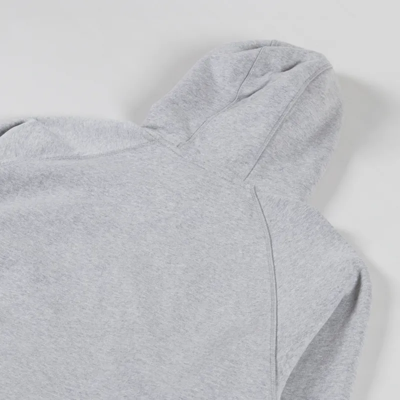 By Parra Blob Logo Hooded Sweatshirt Heather Grey-5