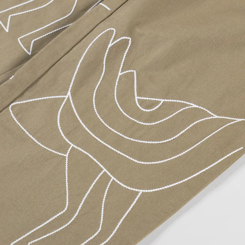 By Parra Stitched Up Duck Pants Tan-5