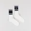 By Parra Crew Socks White