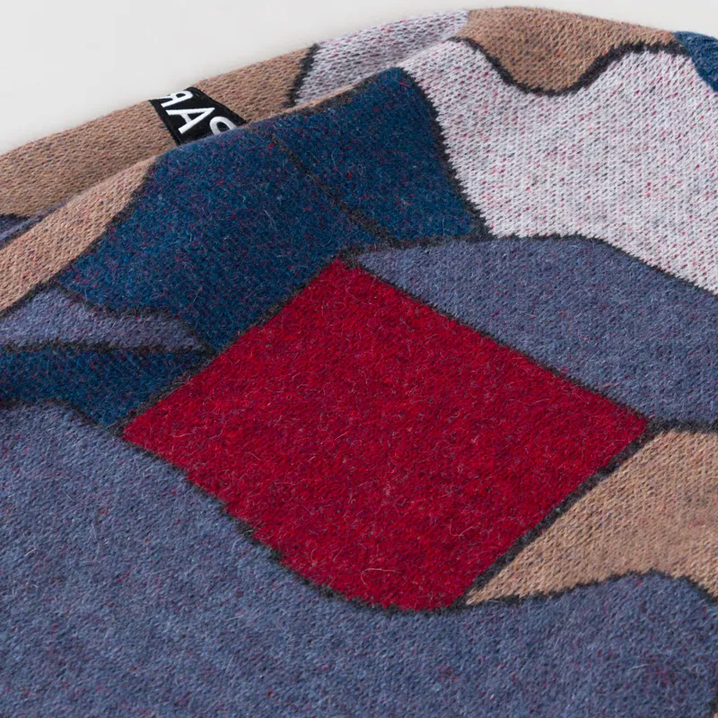 By Parra Your Street Knitted Pullover Blue-4