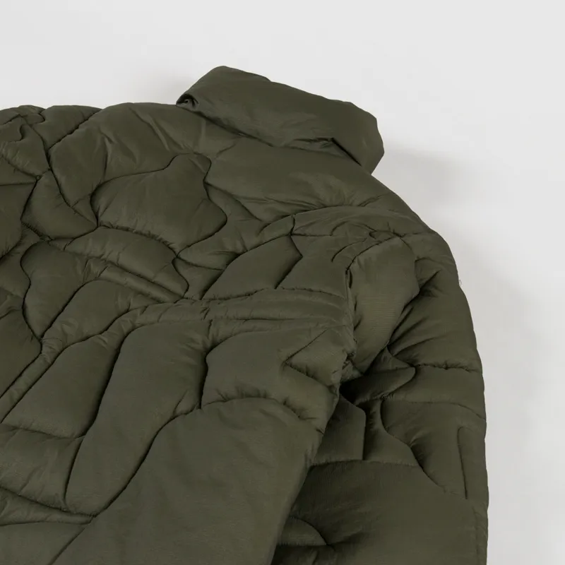 By Parra Boring Village Puffer Jacket Green-5