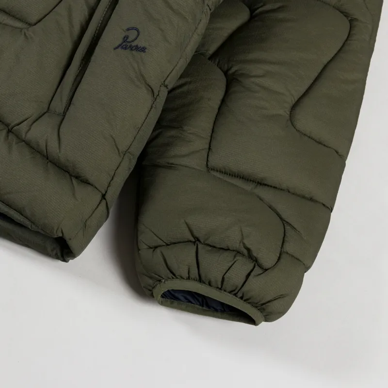 By Parra Boring Village Puffer Jacket Green-9