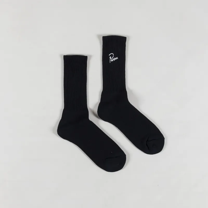 By Parra Signature Socks Black