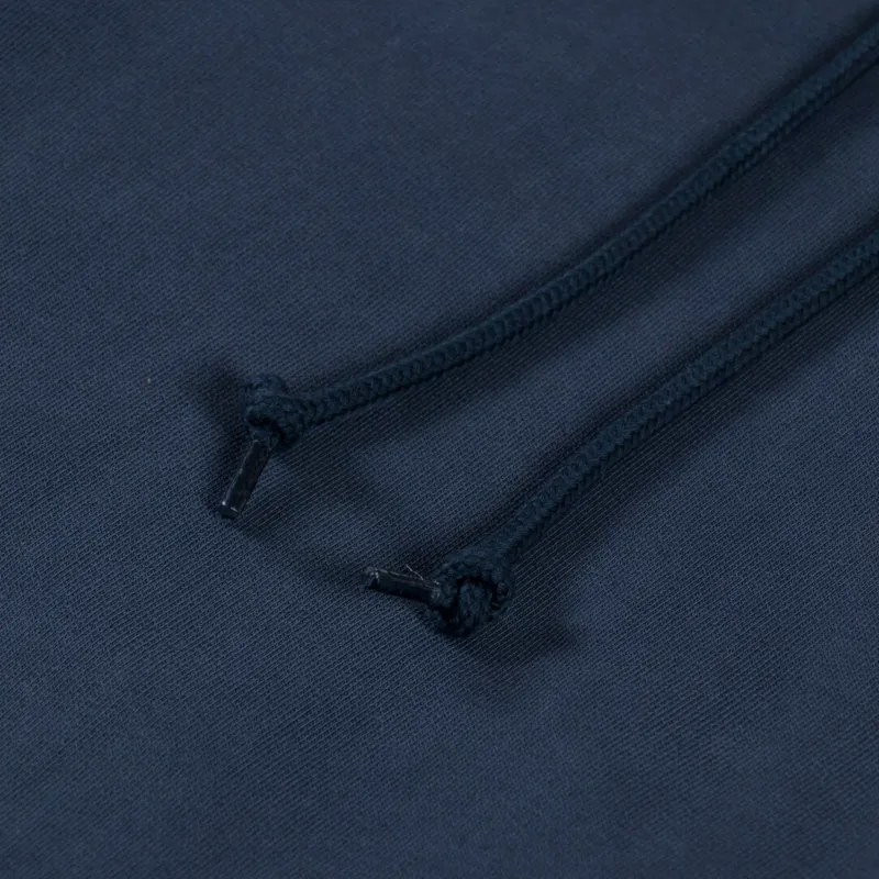 By Parra Oval Logo Hooded Sweatshirt Washed Blue-6