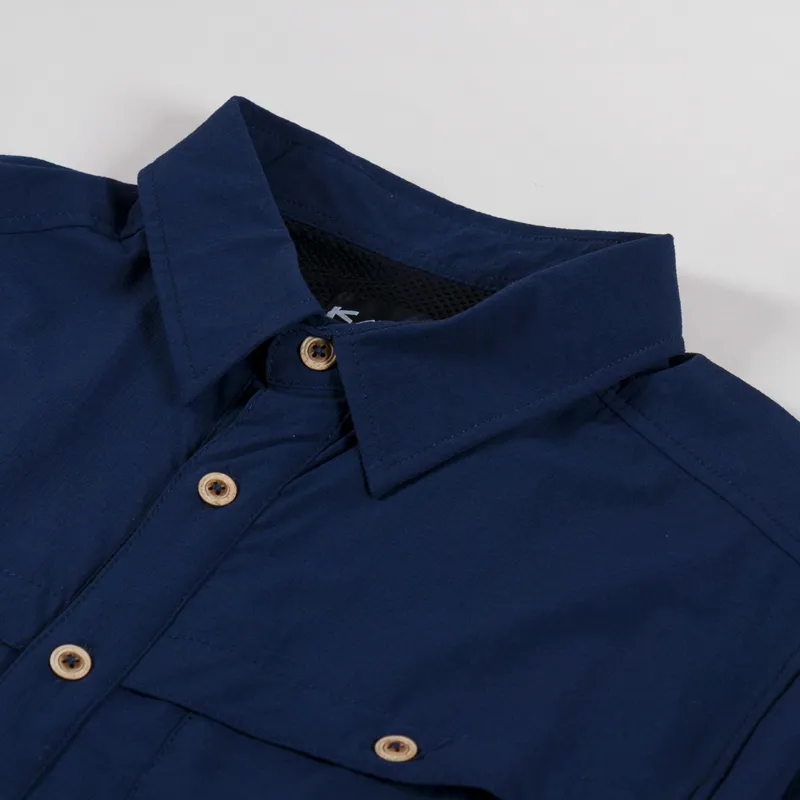 Kavu Cascade Trail Shirt Dark River-4