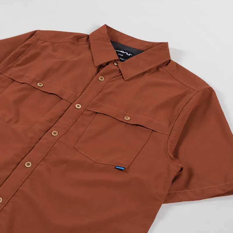 Kavu Cascade Trail Shirt Copper-2