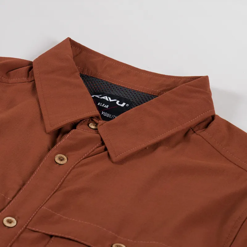 Kavu Cascade Trail Shirt Copper-4