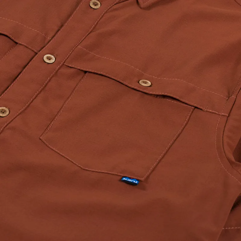 Kavu Cascade Trail Shirt Copper-8
