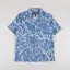 Patagonia Tidal Threads Camp Shirt Bees And Flowers Still Blue