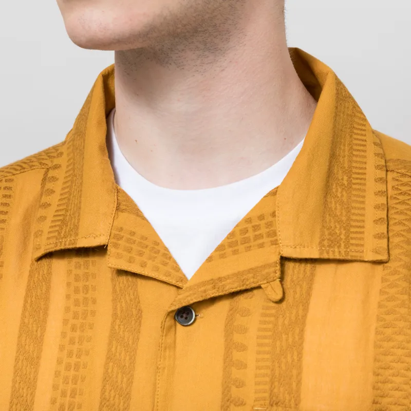 Kavu Castaway Shirt Wood Dobby-3