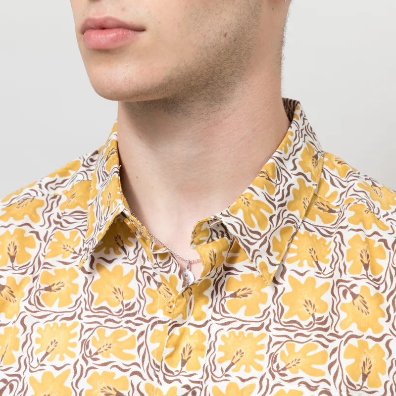 Patagonia Go To Shirt Future Flowers Natural-3