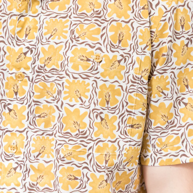 Patagonia Go To Shirt Future Flowers Natural-5