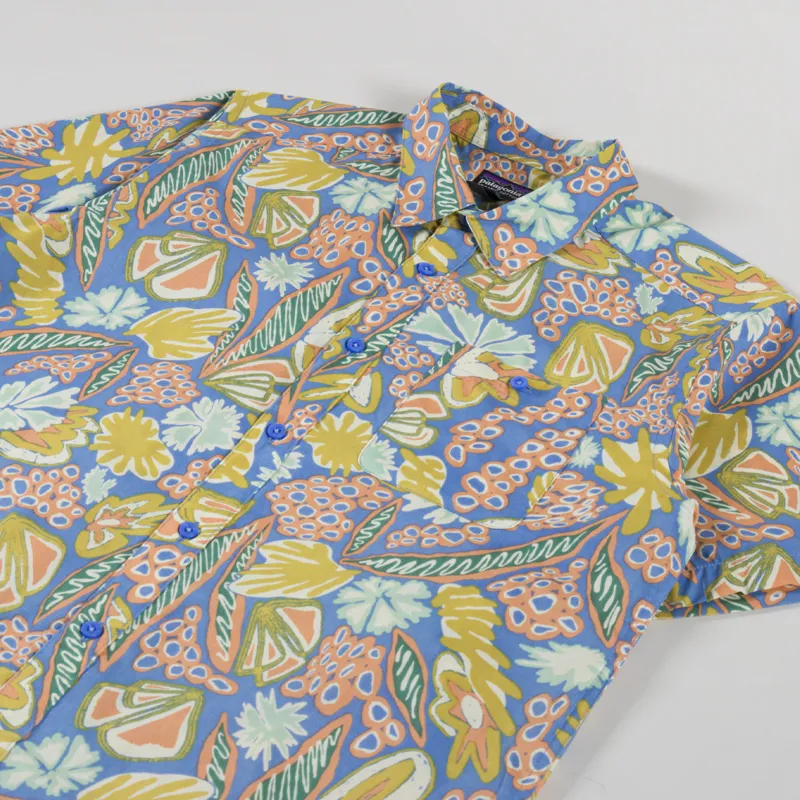 Patagonia Go To Shirt Flourish Abundant Blue-1