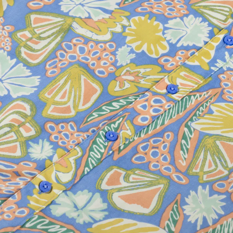 Patagonia Go To Shirt Flourish Abundant Blue-4