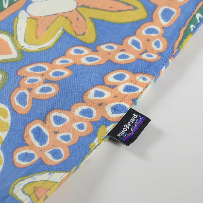 Patagonia Go To Shirt Flourish Abundant Blue-5