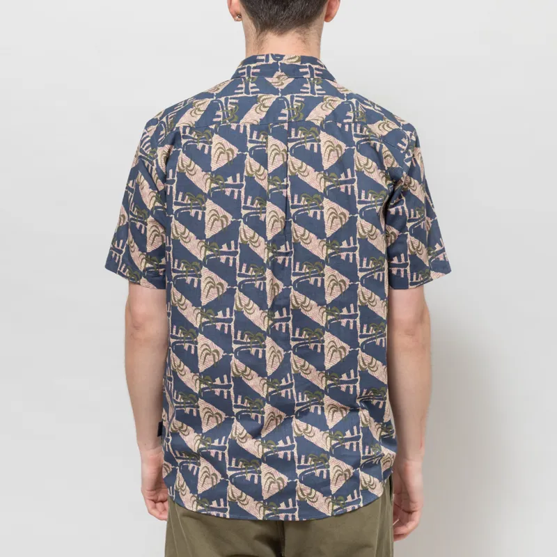 Patagonia Go To Shirt Jaguar Geo Dolomite Blue-2