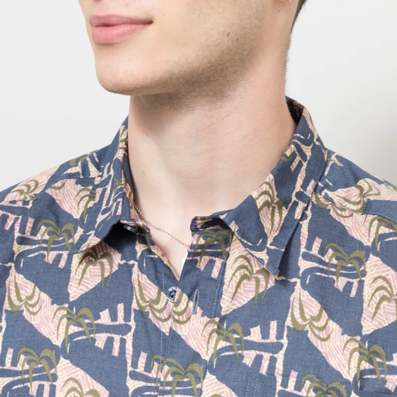 Patagonia Go To Shirt Jaguar Geo Dolomite Blue-3