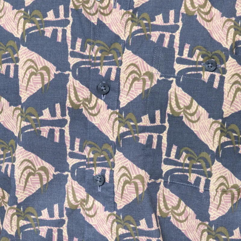 Patagonia Go To Shirt Jaguar Geo Dolomite Blue-4