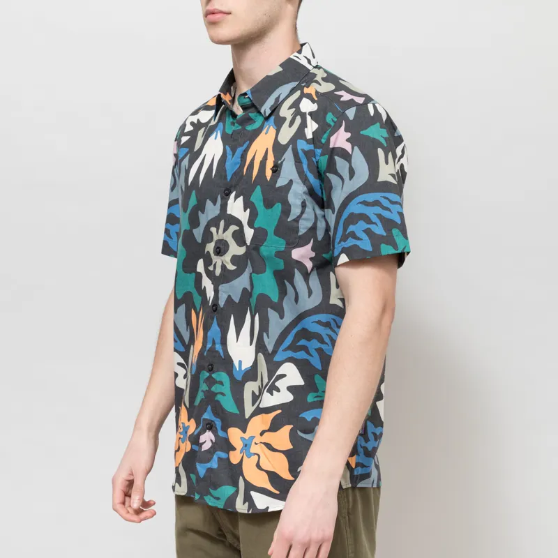 Patagonia Go To Shirt Kaleido Black-1