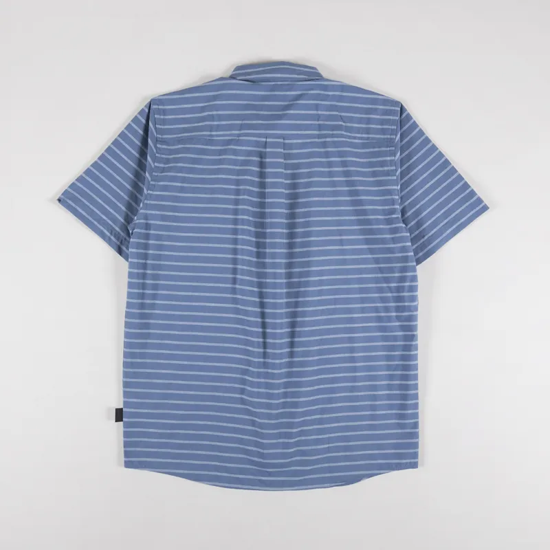 Patagonia Go To Shirt Boardwalk Stripe Utility Blue-1