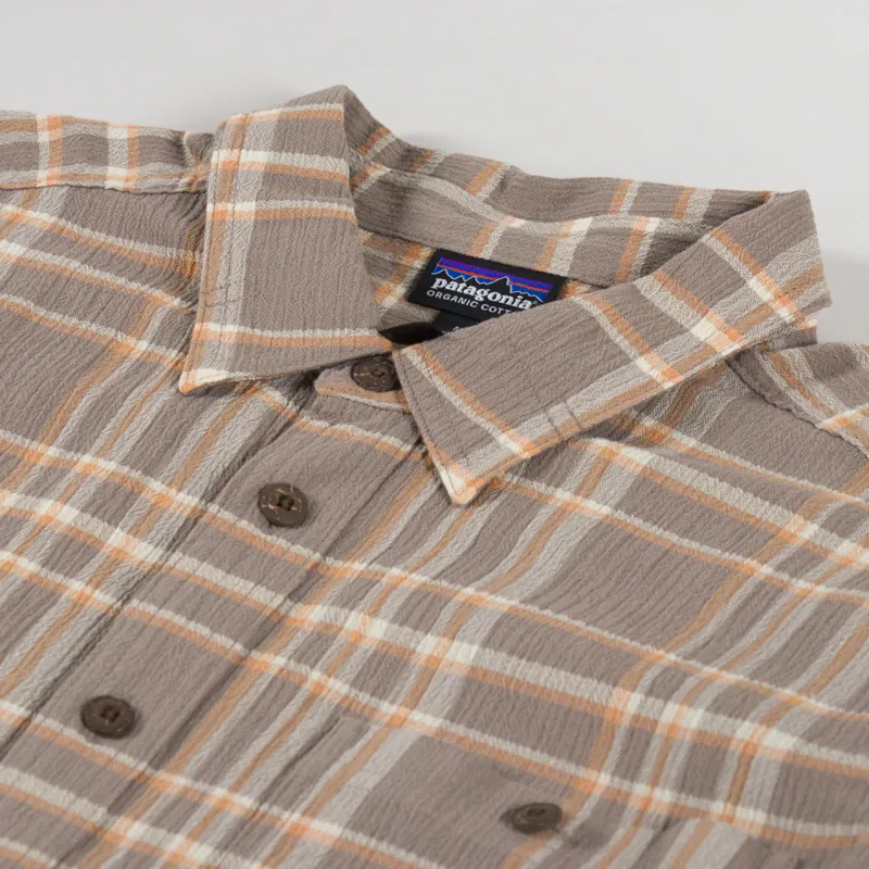 Patagonia A/C Shirt Bloom Seabird Grey-2