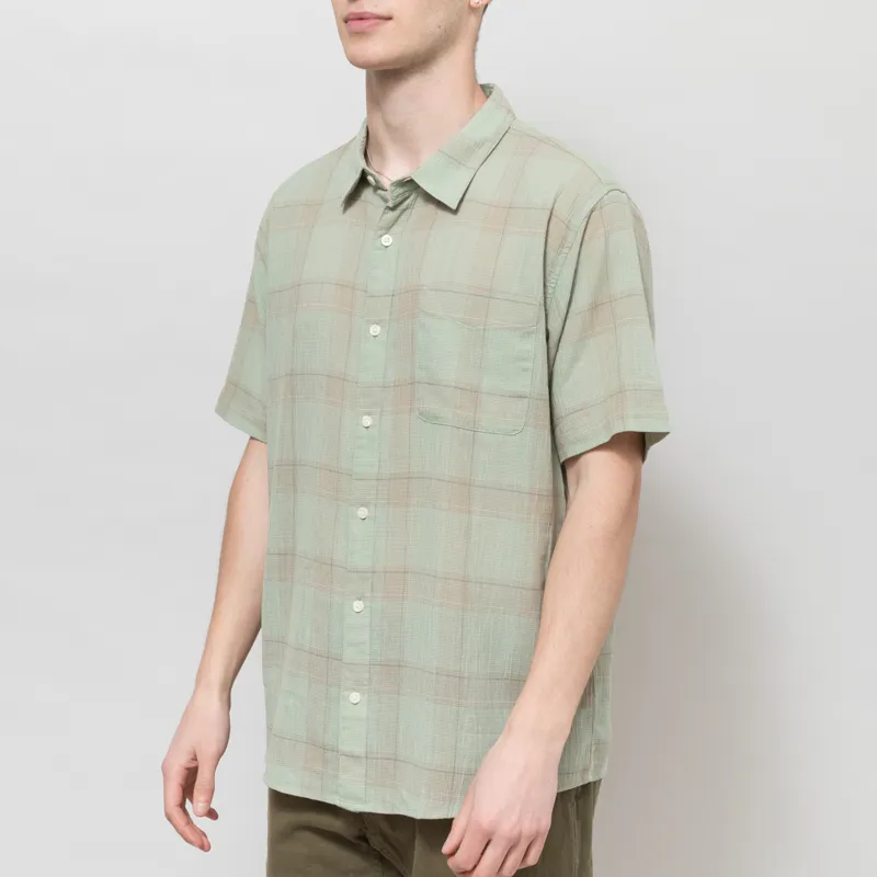 Patagonia A/C Shirt Harmony Lichen Green-1
