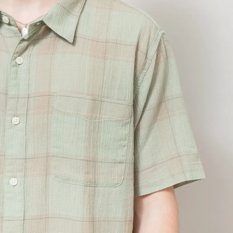 Patagonia A/C Shirt Harmony Lichen Green-4