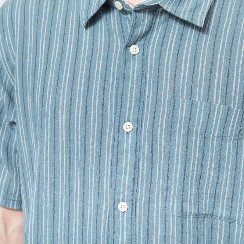 Patagonia A/C Shirt Lianas Still Blue-4