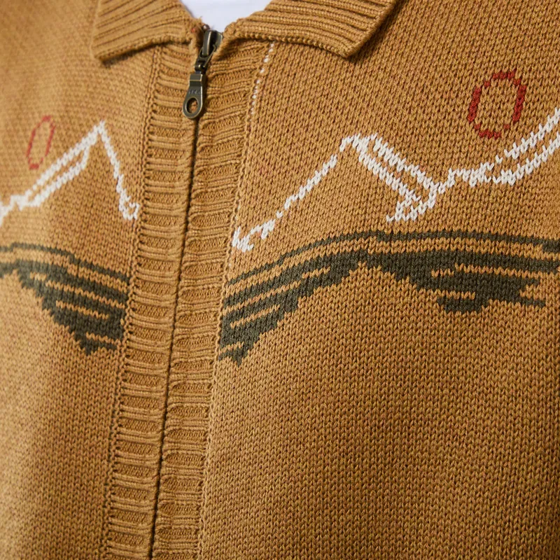 Kavu Jeffery Cardigan Wood-5