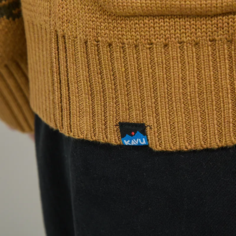 Kavu Jeffery Cardigan Wood-7