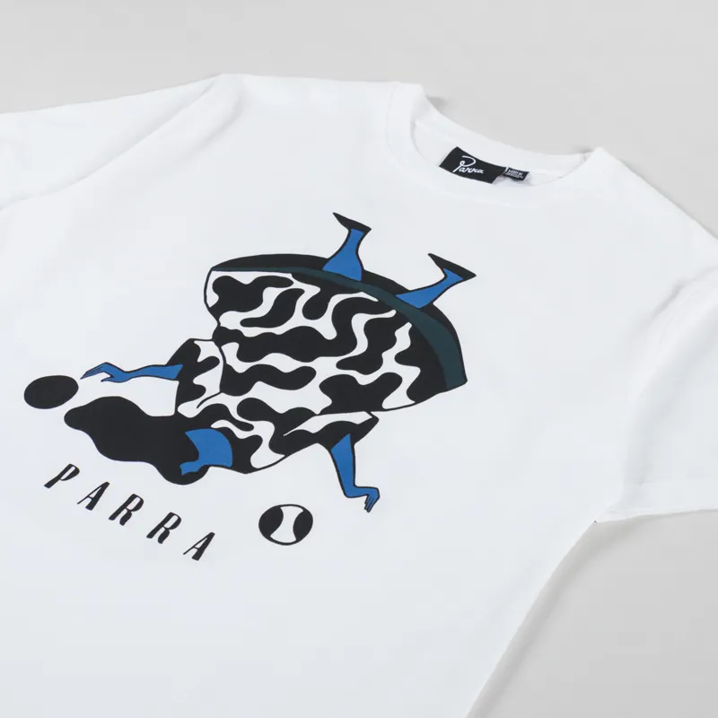 By Parra No Regrets T Shirt White-3