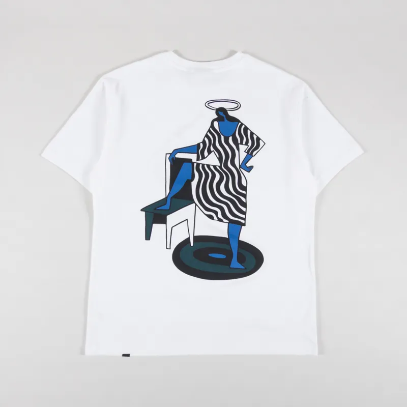 By Parra No Regrets T Shirt White