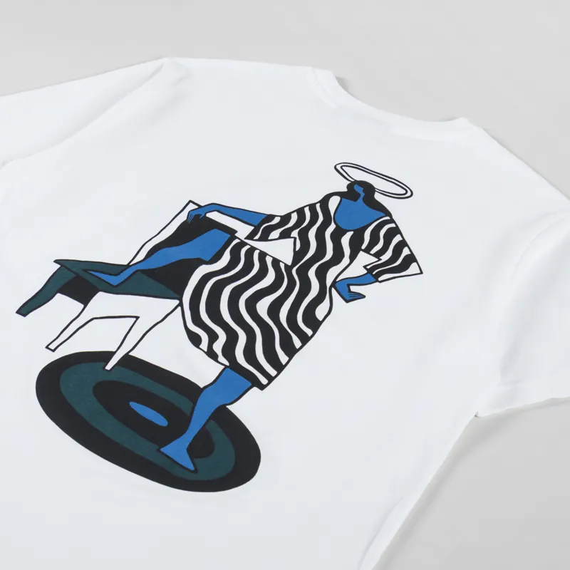 By Parra No Regrets T Shirt White-2