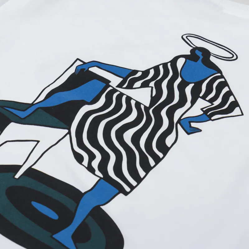 By Parra No Regrets T Shirt White-4