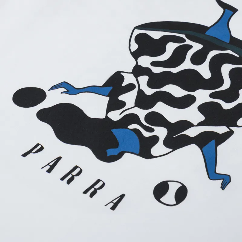 By Parra No Regrets T Shirt White-5