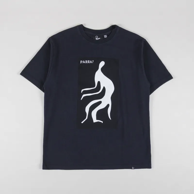 By Parra The Stalker T Shirt Washed Grey