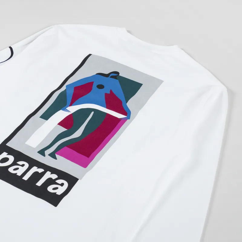 By Parra Lowering The Bar Long Sleeve T Shirt White-2