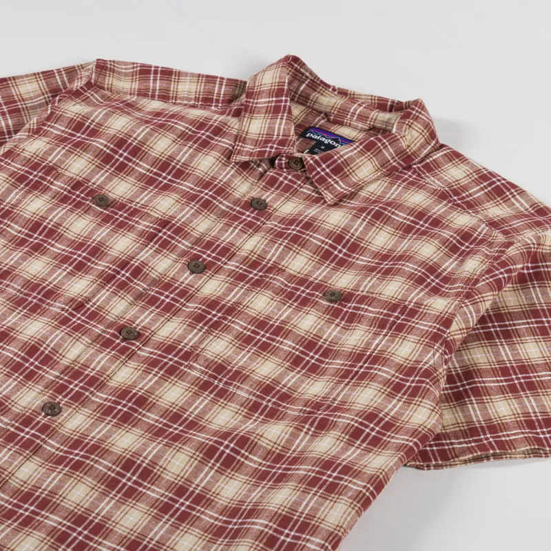 Patagonia Back Step Shirt Beyond Horizons Mangrove Red-2