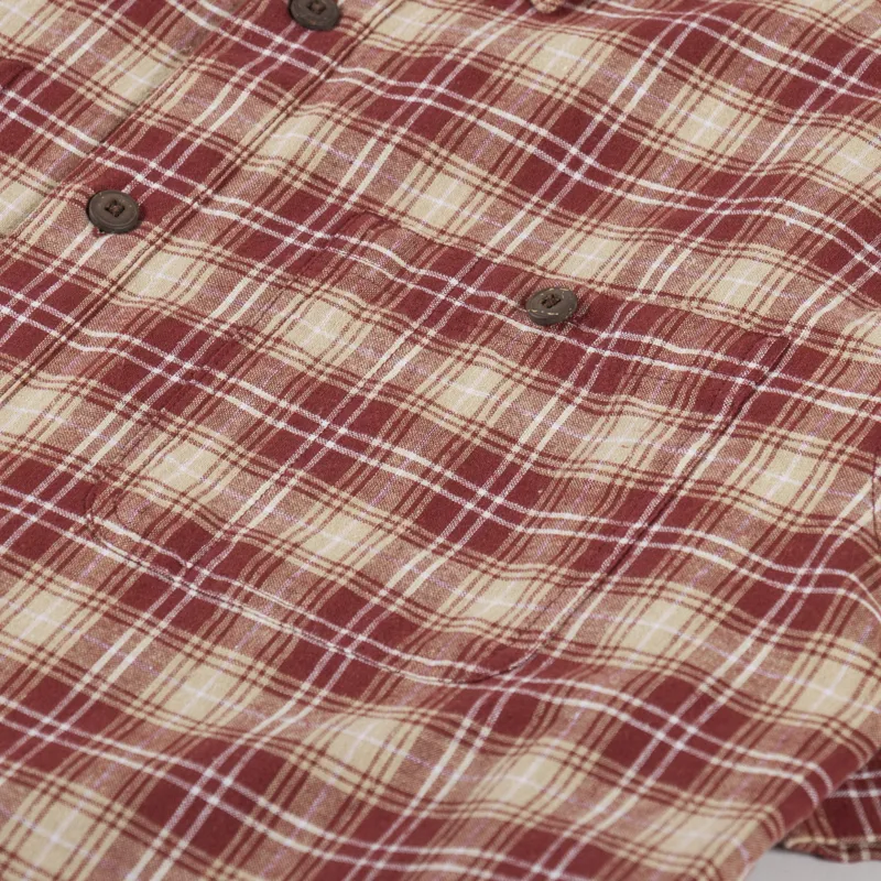 Patagonia Back Step Shirt Beyond Horizons Mangrove Red-4