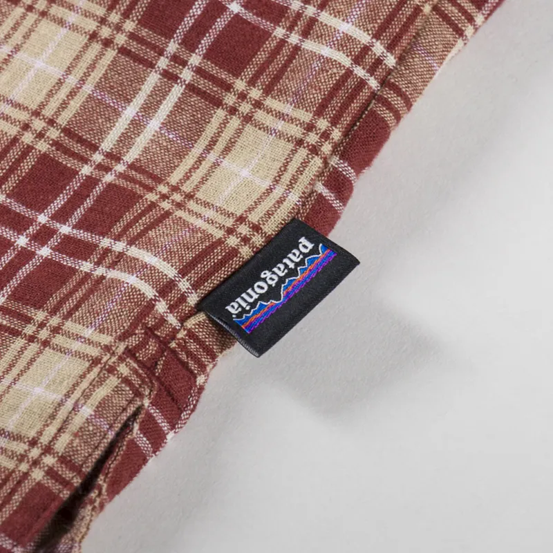Patagonia Back Step Shirt Beyond Horizons Mangrove Red-6