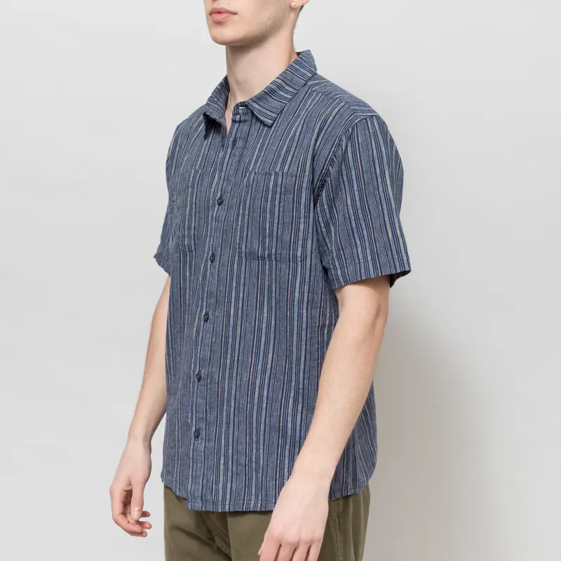 Patagonia Back Step Shirt Rapids New Navy-1