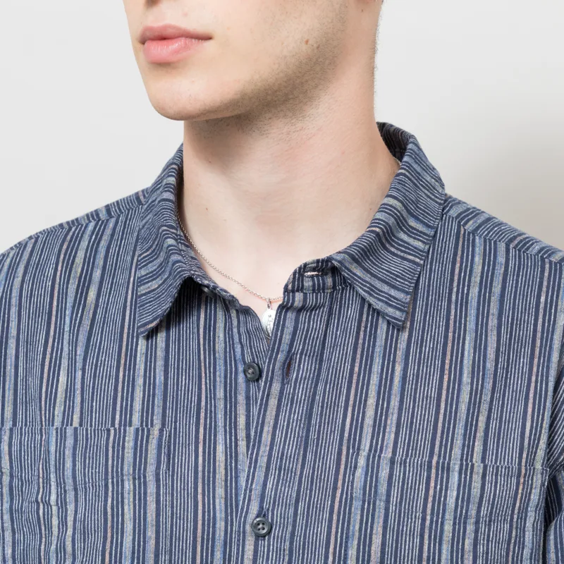 Patagonia Back Step Shirt Rapids New Navy-3