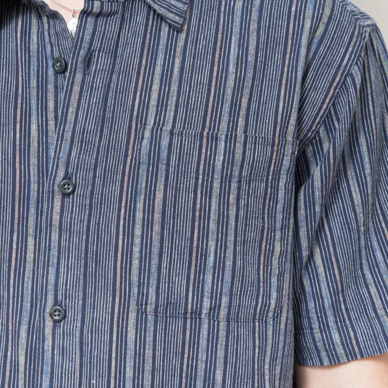 Patagonia Back Step Shirt Rapids New Navy-4