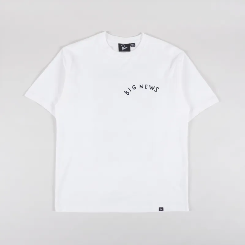 By Parra Big News T Shirt White-1