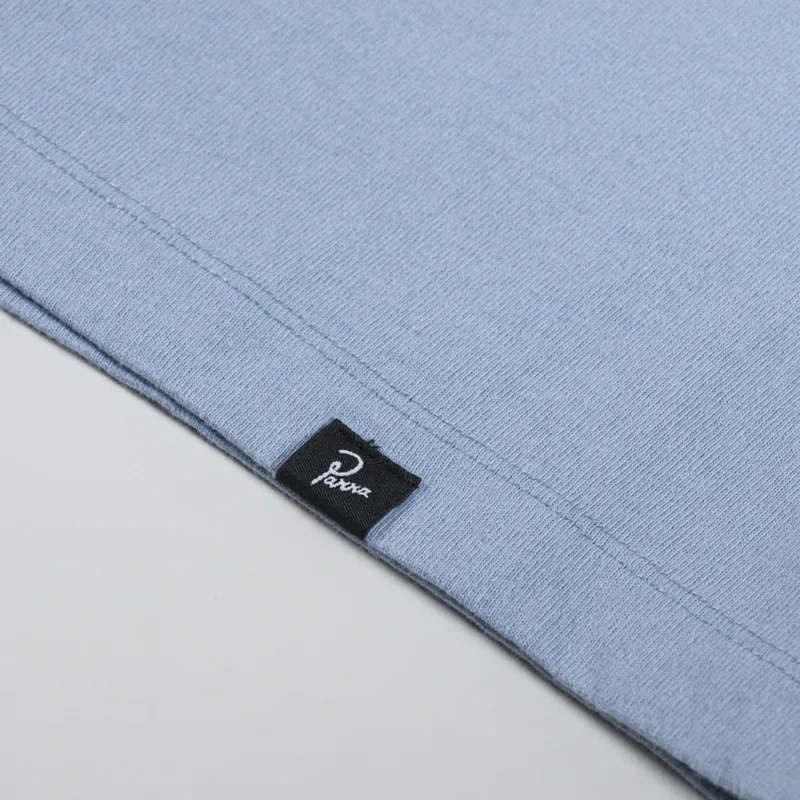 By Parra Vase Delivery T Shirt Light Blue-6